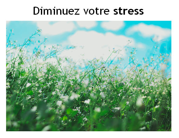Diminuez votre stress